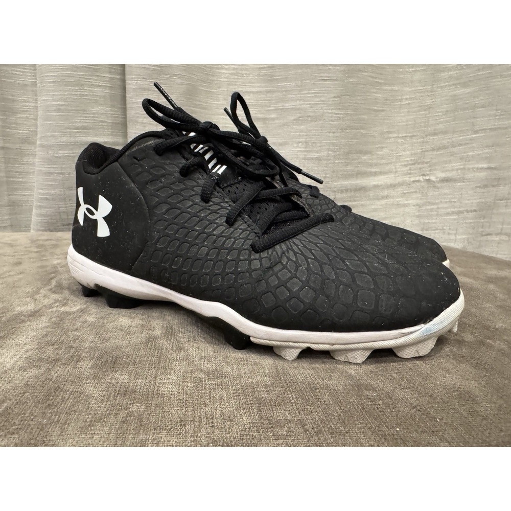 Under Armour Leadoff Low RM Youth Baseball Cleats Black Size 5Y 3026607-001